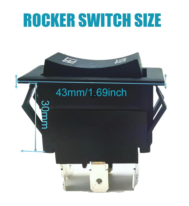 MEEIHUI Chute Control Switch, Replacement Chute Switch for John Deere Snapper Murray Simplicity 1687904 1737378YP 1737379YP 1752240YP 1754865YP 1687905 1737379YP 709954 1687904YP - Image 2